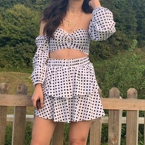 Top and Skirt Set